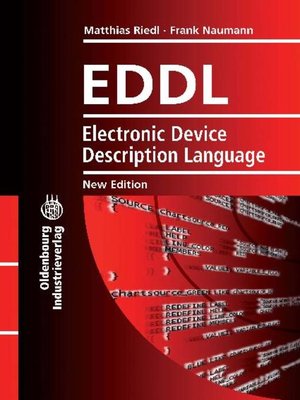 cover image of EDDL Electronic Device Description Language